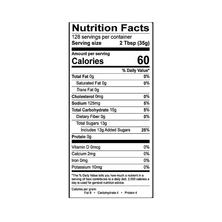 hawaiian-sweet-and-sour-nutrition