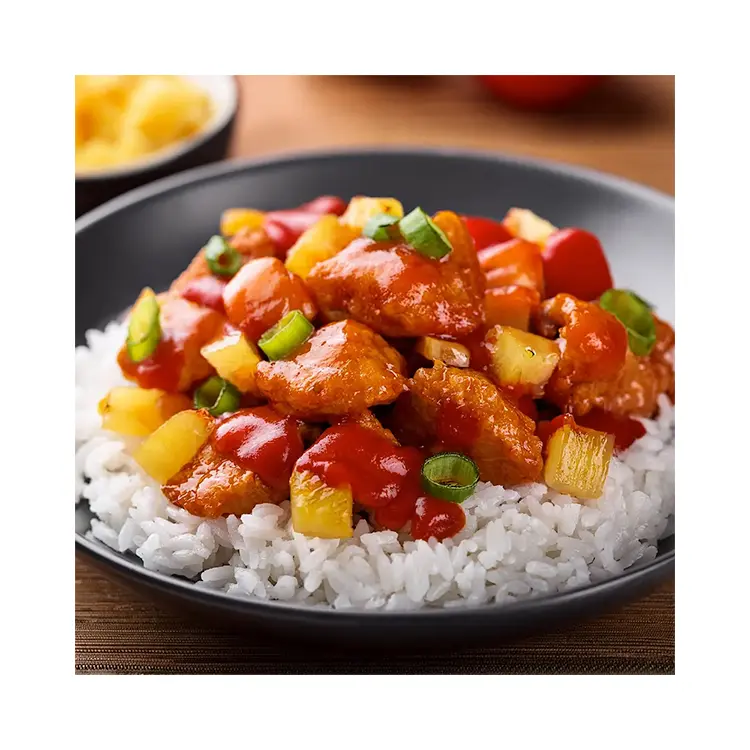 cantonese-sweet-and-sour-chicken-plated