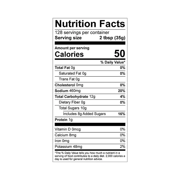 general-tso-nutrition