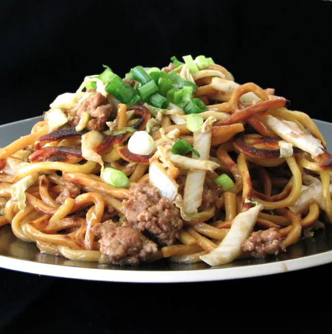 general-tso-spicy-pork-chow-mein
